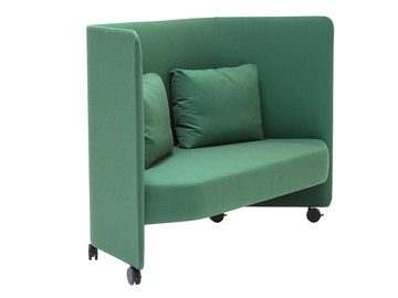 IN OUT OFFICE SF2252 - High-back fabric sofa by Andreu World - view 2